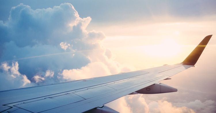 Airplane cabin interior view - comprehensive US travel guide for Dutch citizens